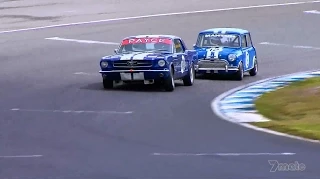 2014 Australian Muscle Car Masters - Mini vs Mustang