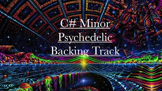 Psychedelic Stoner Rock Backing Track C# Minor