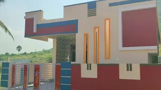 25 * 50  north facing  2 bhk house plan with real walk