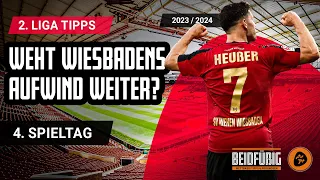 2. Liga Tipps ⚽ 4. Spieltag | “Beidfüßig - Die Wettbasis-Prognose" 🏆