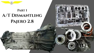 Automatic Transmission Dismantling - Mitsubishi Pajero 2.8 (Part 1)