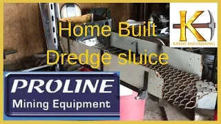 Keene-Proline-Homemade Gold Dredge Sluicebox