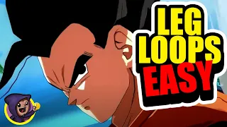 EASY ADULT GOHAN LEG LOOPS ((STEP BY STEP GUIDE / TUTORIAL)) - DRAGON BALL FIGHTERZ | Insert Coin