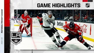 Capitals @ Kings 11/17/21 | NHL Highlights