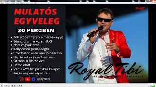 ROYAL TIBI ★★★ - MULATÓS, CSÁRDÁS EGYVELEG  20 percben, tíz  Royal Tibi mulatós dal (Official MUSIC)