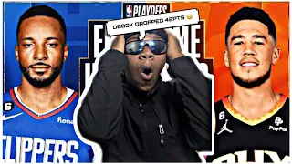 DBOOK DROPPED 47PTS 😳SUNS vs CLIPPERS GAME 5 REACTION!!!