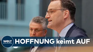 HOHE ERWARTUNG: Spahn - Entwicklung für Corona-Sommer zeigt sich in kommenden Wochen | WELT Dokument