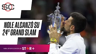 "APROVECHÉ MI CHANCE DE HACER HISTORIA": Djokovic tras alcanzar su 4° US OPEN y su 24° GRAND SLAM