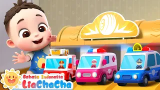 Bayi Punya Tempat Parkir | Lagu Mobil Bayi | Lagu Lucu | Lagu Anak-anak | LiaChaCha Bahasa Indonesia