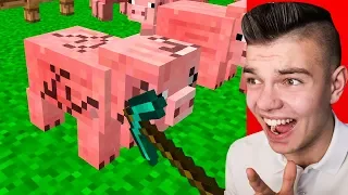 Niemożliwe ZAŚMIEJESZ SIĘ = PRZEGRYWASZ MINECRAFT Challenge!