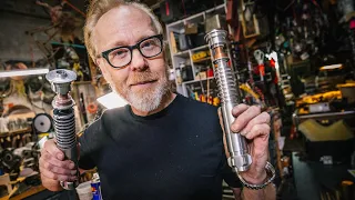 Adam Savage's Very First Lightsaber Prop Replica!