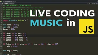 Dressed Like a Guest // Live Coding a Rap Song in JavaScript