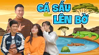 TRÒ CHƠI CÁ SẤU LÊN BỜ | Hai Anh Em Phần 191 | Phim Ngắn Hài Hước Hay Nhất Gãy TV