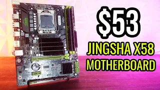 Is a $53 ALIEXPRESS Motherboard Worth... $53...? (Jingsha x58 Review)