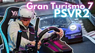 You Have got to Try this!! Gran Turismo 7 | PSVR2 | logitech G920 & Yaw VR Motion Simulator