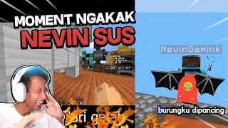 MOMENT NGAKAK @NevinGamingYT NOSTALGIA SANS SMP S3!! - REACTION MOMENT MINECRAFT