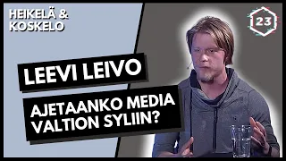 Leevi Leivo - Ajetaanko Mediaa valtion syliin? | Jakso 208 | Heikelä & Koskelo 23 minuuttia