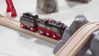 BRIO World - 33884 Battery Operated Steaming Train