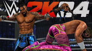 WWE 2K24 MyRISE #7 - ELIMINATION CHAMBER MATCH - EXTREME RAGE