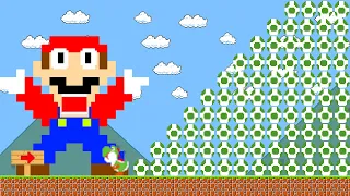 all Bowser to be Turtles or Tortoise? MARIO 8Bit Upgrading Super Mario Bros. to the BIGGEST EVER