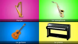 [ LOTO SONORE ] 🎶 INSTRUMENTS DE MUSIQUE👨‍👩‍👧‍👦 : Devinez l'instrument de musique en écoutant un son