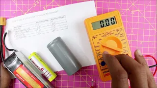 How to Check Battery is Working or Damaged with Multimeter | 9V Battery, 18650 Cell, Li-Po