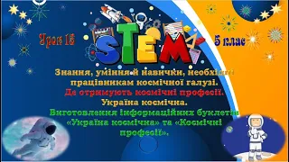 Урок 15. Знання, уміння й навички, необхідні працівникам космічної галузі.Виготовлення буклетів.