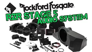 Rockford Fosgate Stage 5 Audio System - Polaris RZR XP 1000 | XP Turbo | S 900