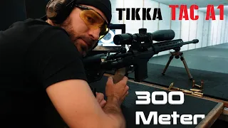 Tikka T3X Tac A1 (.308 win) // Schusstest 300 Meter