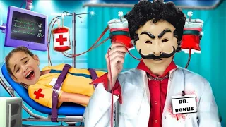 EYVAH BÜCÜR HASTA OLDU !! DOKTOR ÇAĞIRDIK KİM ? بابا جاب لي بالون - جنى مقداد | طيور بيبي