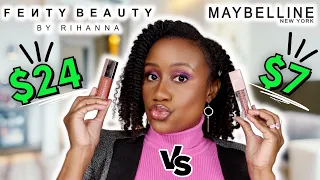 BETTER THAN FENTY LIP GLOSS? | Maybelline Lifter Gloss Vs Fenty Gloss Bomb