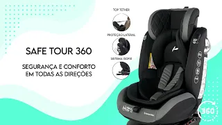Cadeira de Carro Infantil Safe Tour 360°  Premium Baby