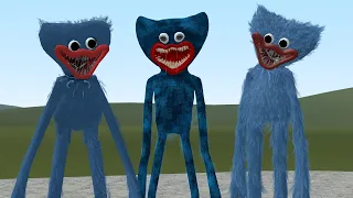 OLD HUGGY WUGGY VS NEW HUGGY WUGGY VS NEWEST HUGGY WUGGY!! Garry's Mod Poppy Playtime