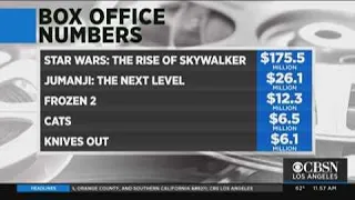 "Star Wars The Rise of Skywalker" Tops The Weekend Box Office