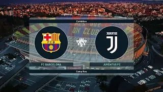PES 2019 | FC BARCELONA vs JUVENTUS FC | Messi VS Ronaldo | Gameplay PC