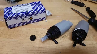 How to Fix Constant Low Windshield Washer Fluid Level Leak on a BMW 3 series (328)