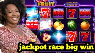 Hot hot fruit jackpot race big win hollywoodbets Spina zonke games