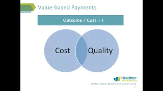 Healthier Washington Quarterly Webinar  Paying for Value  4 Models