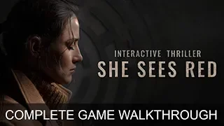 She Sees Red Complete Game Walkthrough Full Game Story Full Playthrough Attack Choice Ending