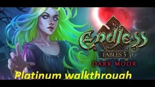 Endless Fables 3 Dark Moor / Platinum walkthrough / All achievement walkthrough / no commentary