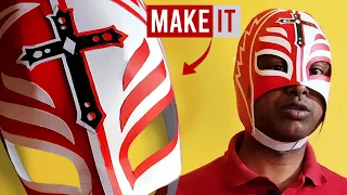 How to Make WWE Rey Mysterio Mask with Paper Only | Make it !!!