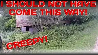 CREEPY HOUSE IN THE WOODS! Supermoto Exploring!