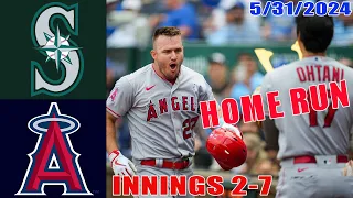Angels vs Mariners Game Highlights May 31, 2024 | MLB Highlights | 2024 MLB Seaso