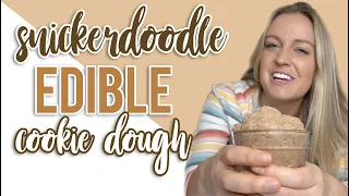 Snickerdoodle Edible Cookie Dough For One