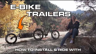 The Truth about Electric Bike Trailers! Are they worth it??