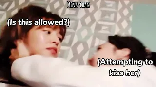 Nayeon couldn't resist her *affection* towards Jeongyeon