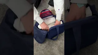 Testing out the TikTok viral hand luggage bag 💼