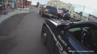 Video shows NM police officer escape ambush