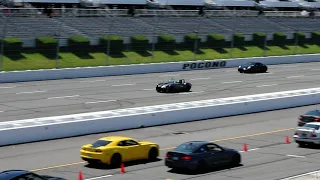 Vintage Motorsports Backdraft Racing Cobra - vs Porsche 911 Turbo