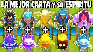 THE BEST CARD and its SPIRIT? | WHAT IS THE BEST DUO? | CLASH ROYALE